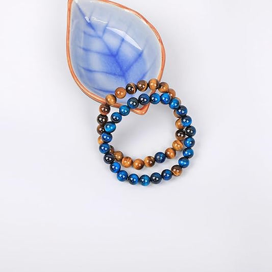 2Pcs His & Hers Distance Beads Bracelets