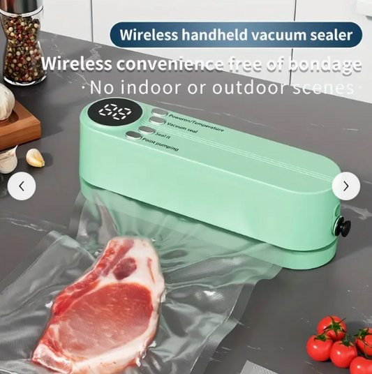 Compact USB Rechargeable Vacuum Sealer Kit