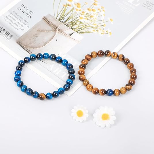 2Pcs His & Hers Distance Beads Bracelets