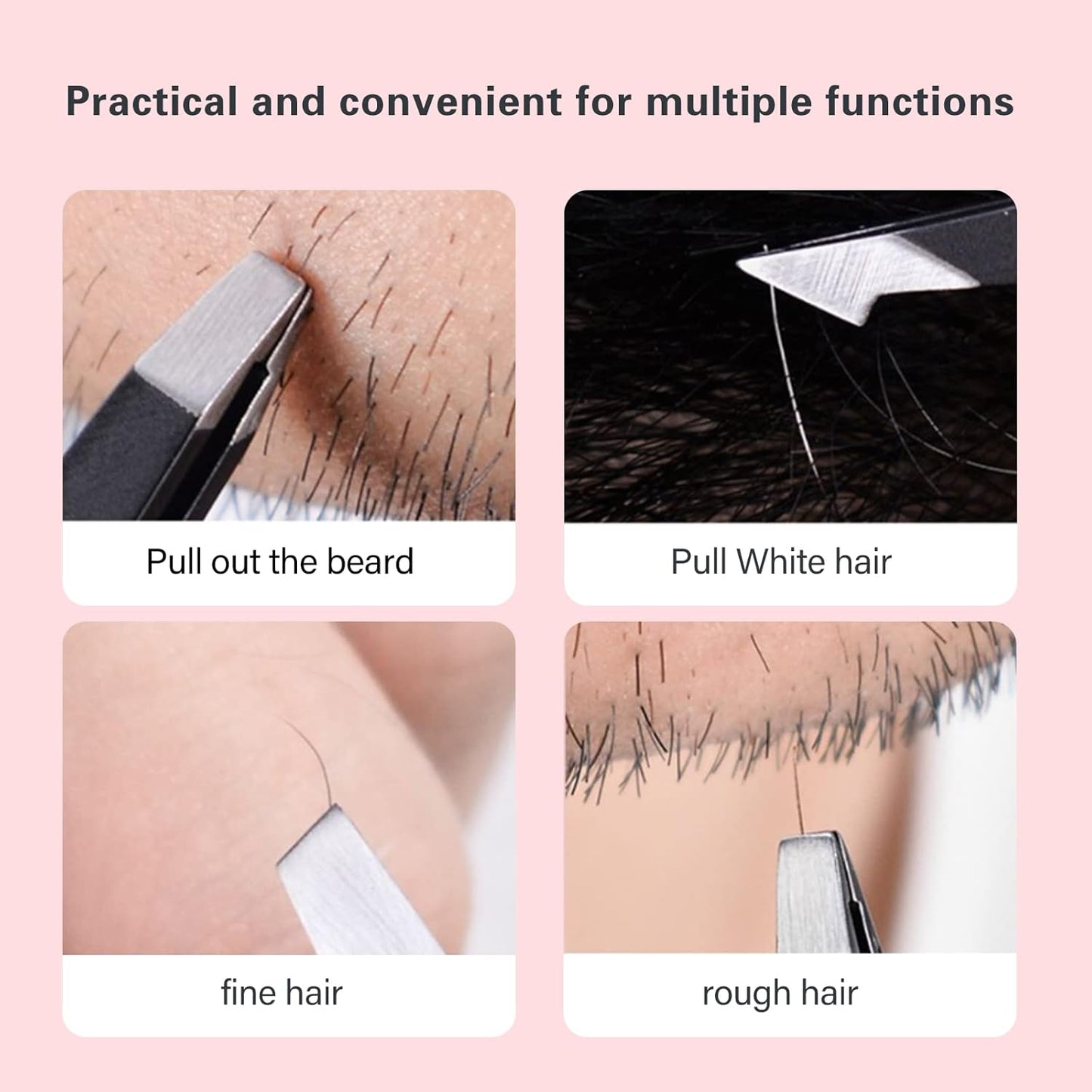 4 pcs High Precision Tweezers Set