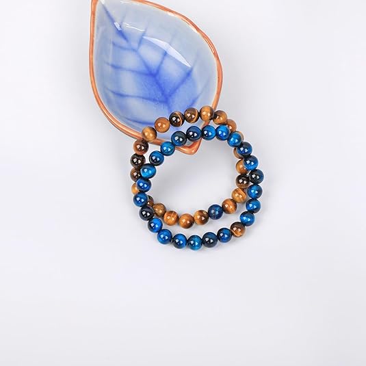 2Pcs His & Hers Distance Beads Bracelets