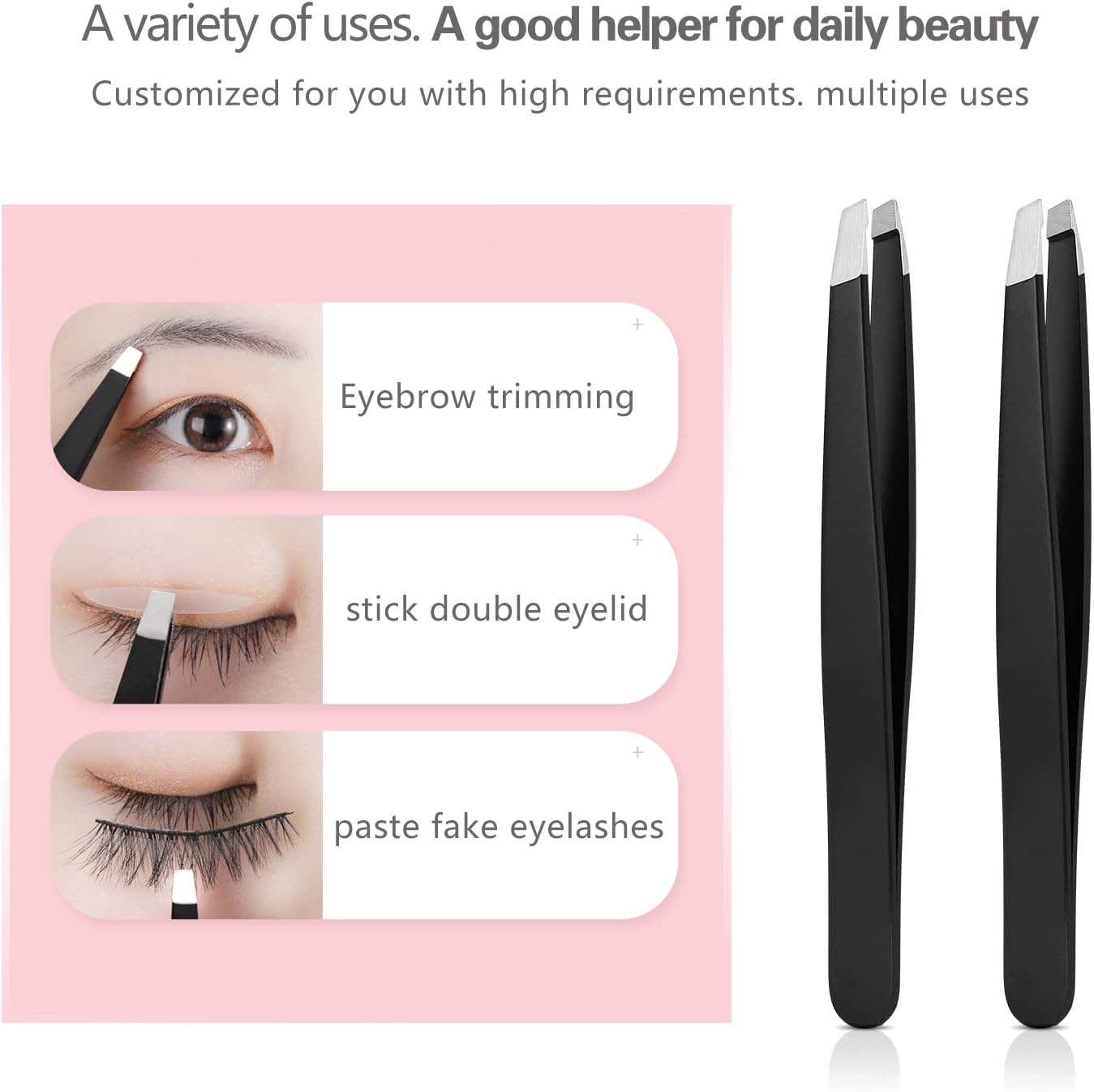4 pcs High Precision Tweezers Set