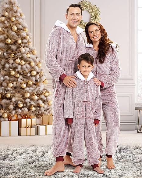 The Big Softy Christmas Onesies Adult & Kid